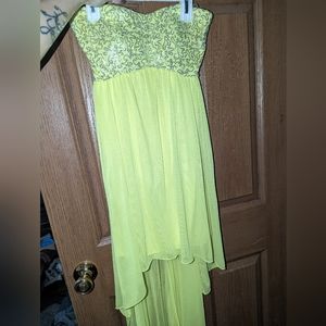 Jeweled strapless dress